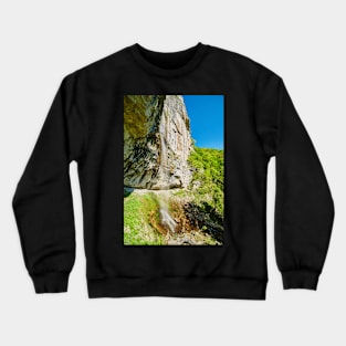 Vanturatoarea waterfall Crewneck Sweatshirt